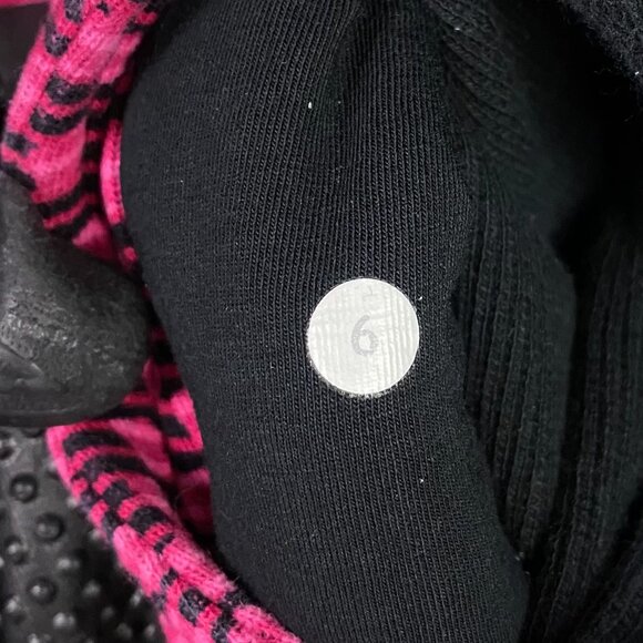 Lululemon Radiant Jacket Women's Size 6 Pink Black Full Zip Check Checkered - Picture 8 of 11